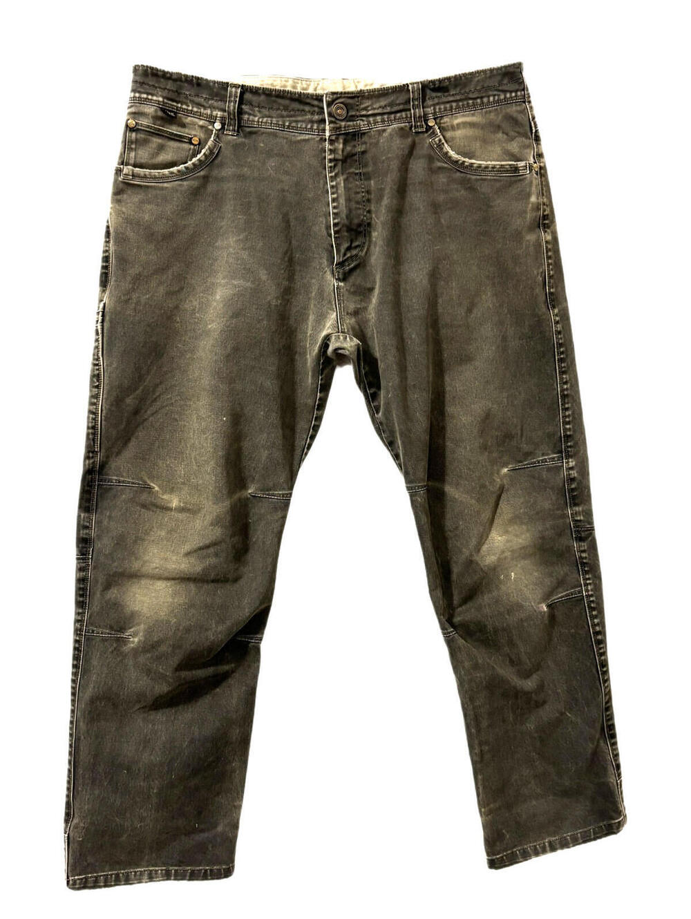 KUHL Ryder Vintage Patina Dy Pants Mens 38x29 Green Rugged Heavyweight Workwear